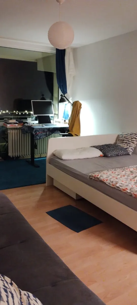 Furnished studio in Ramersdorf Perlach – €979/mo, balcony, 36 m²