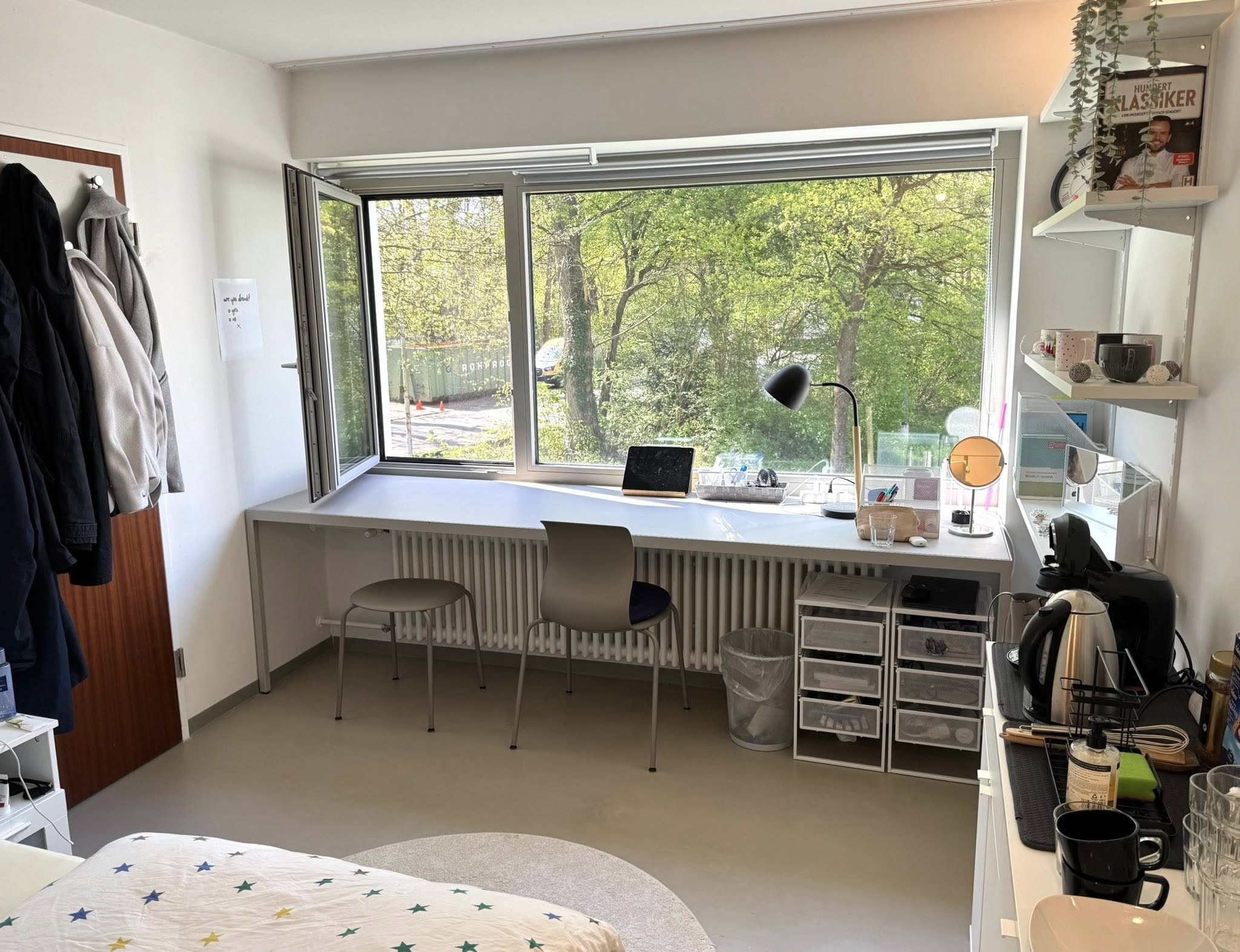 Student Room in Schwabing-Freimann - €480 All-In, English Garden, U6 - May & June