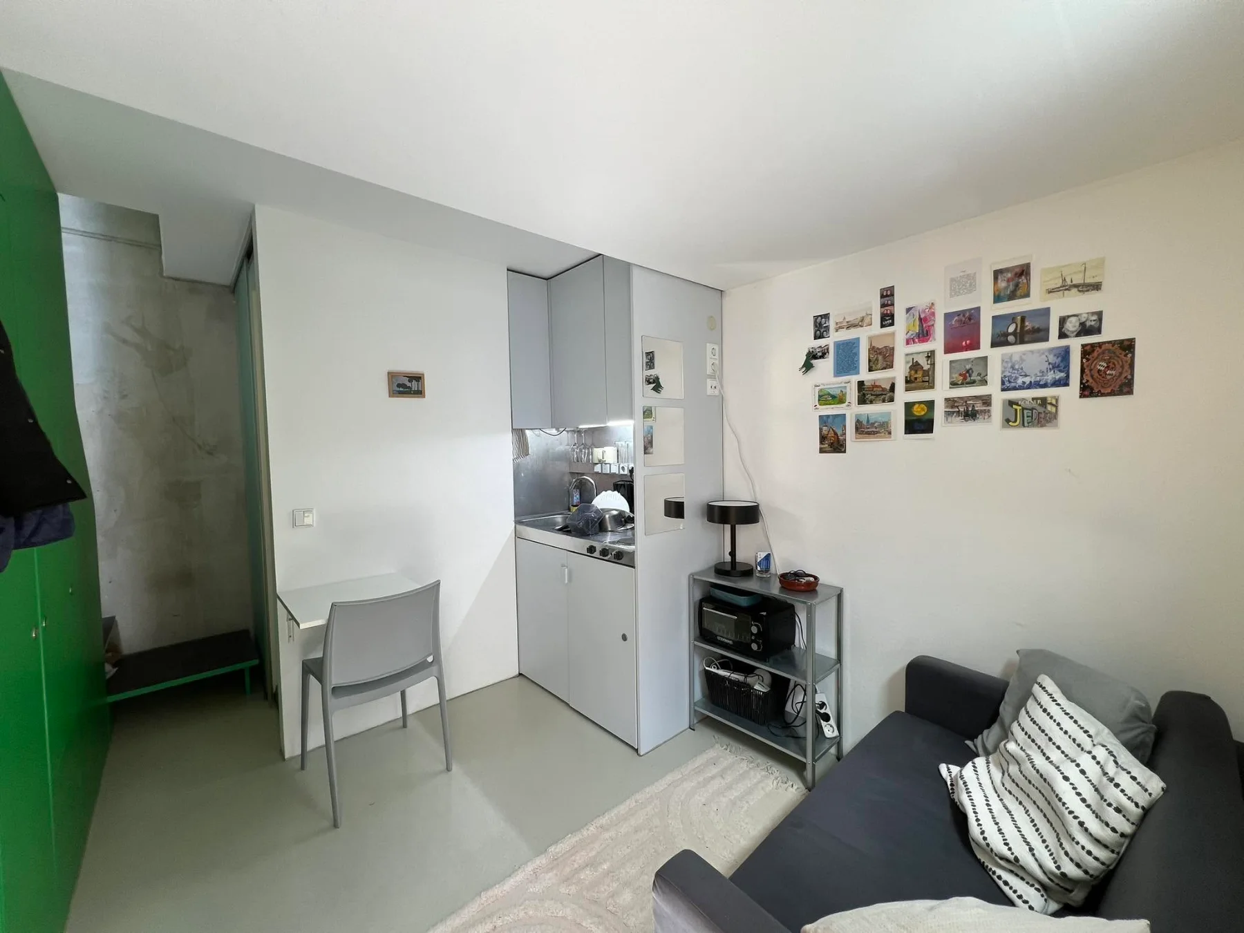 OlyDorf student bungalow with balcony